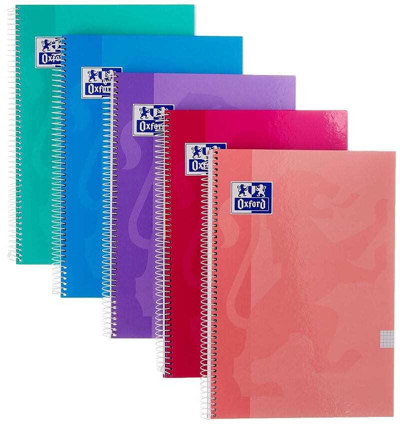 Paquete 4 + 1 Libretas Oxford